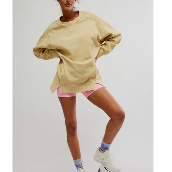 NWT Free People Movement Intercept Tunic in Oatmeal Size S - Picture 2 of 9